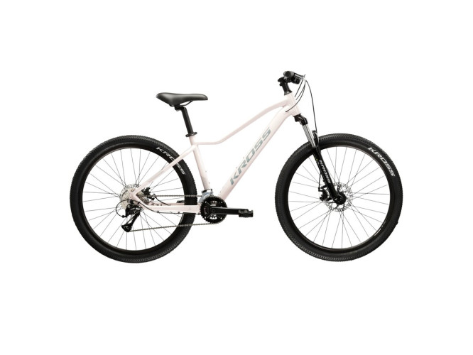 Rower MTB Kross Lea 3.0 27,5" różowo-szary połysk