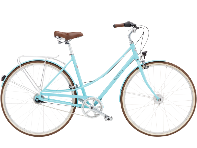 Rower miejski Electra loft 7i eq damski blizzard blue