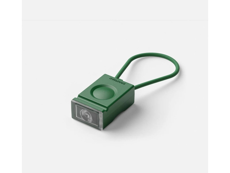 Przednia lampka rowerowa Bookman Block Light zielona