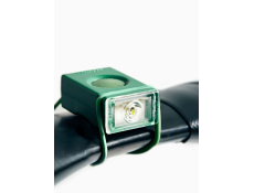Przednia lampka rowerowa Bookman Block Light zielona