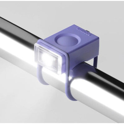 Przednia lampka rowerowa Block Light lawendowa
