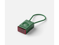 Tylna lampka rowerowa Bookman Block Light zielona