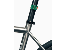 Tylna lampka rowerowa Bookman Block Light zielona