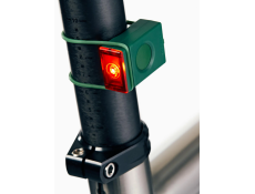 Tylna lampka rowerowa Bookman Block Light zielona
