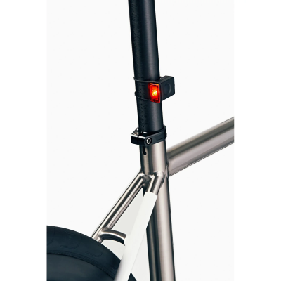 Tylna lampka rowerowa Bookman Block Light niebieska