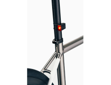 Tylna lampka rowerowa Bookmam Block Light pomarańczowa