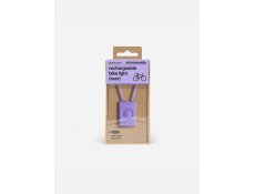 Tylna lampka rowerowa Bookman Block Light lawendowa