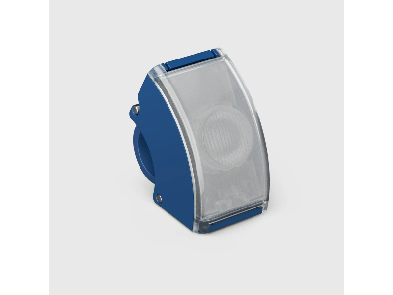 Przednia lampka rowerowa Bookman Curve niebieska