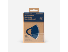 Przednia lampka rowerowa Bookman Curve niebieska