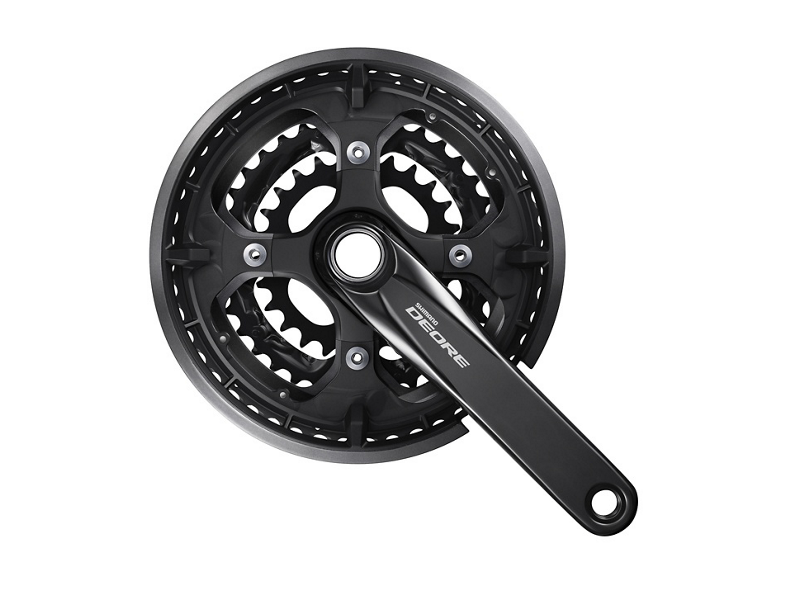 Mechanizm korbowy Shimano Deore FC-T6010 10 rzędów 175,0 mm 48-36-26T Czarny