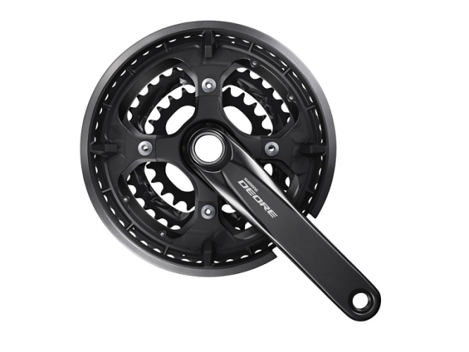 Mechanizm korbowy Shimano Deore FC-T6010 10 rzędów 175,0 mm 48-36-26T Czarny