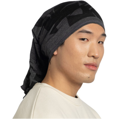 Chusta Buff Merino Lighweight prints rycal graphite