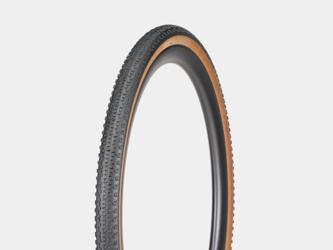 Opona na szuter Bontrager Bontrager Betasso RSL GX 700x42C TLR czarno-brązowa