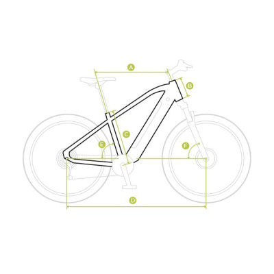 Rower elektryczny Ecobike Mauler 30Ah srebrno-czarny