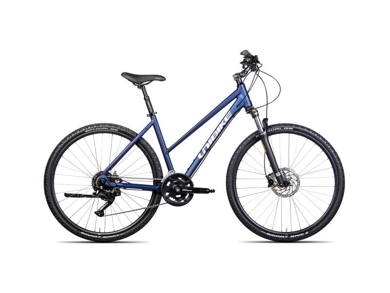 Rower Cross Unibike Crossfire damski granatowy 2026