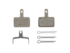 Klocek z okładziną żywiczną Shimano B05S-RX, sprężyną i zawleczką typu 3 (para)