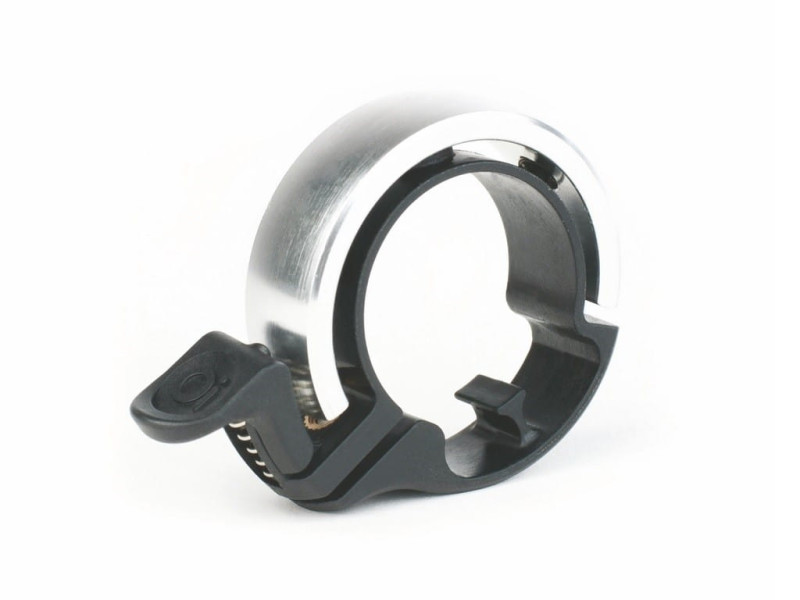 Dzwonek rowerowy Knog Oi Classic duży srebrny