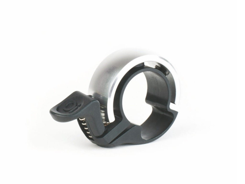 Dzwonek rowerowy Knog Oi Classic mały srebrny