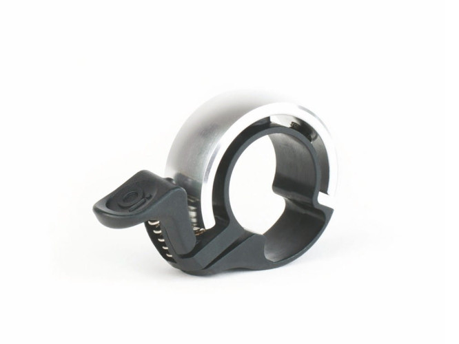 Dzwonek rowerowy Knog Oi Classic mały srebrny