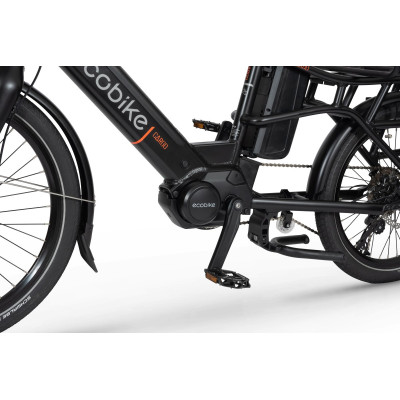 Rower elektryczny Ecobike Cargo 27,6 Ah czarny