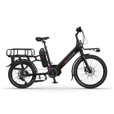Rower elektryczny Ecobike Cargo 27,6 Ah czarny