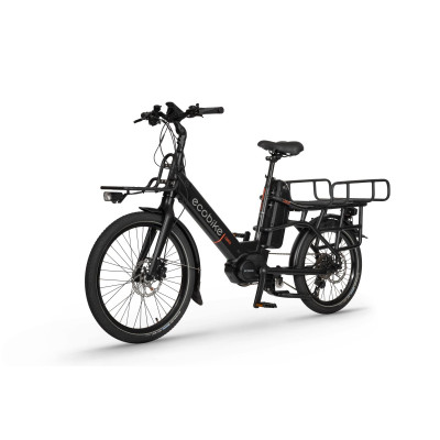 Rower elektryczny Ecobike Cargo 27,6 Ah czarny