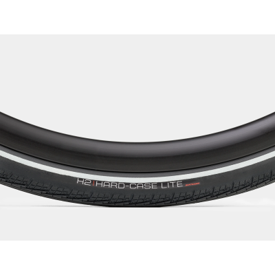 Opona hybrydowa odblaskowa Bontrager H2 Hard-Case Lite 700Cx35mm czarna