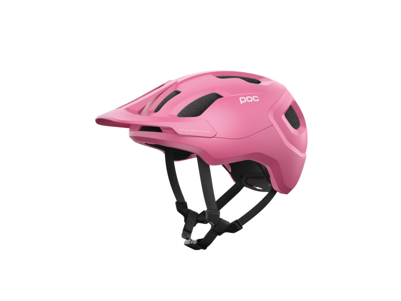 Kask rowerowy POC Axion actinium pink matt
