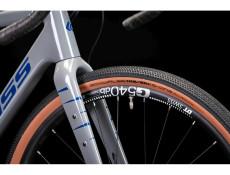 Rower Gravel Kross Esker 7.0 szaro-granatowo połysk 2025