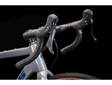 Rower Gravel Kross Esker 7.0 szaro-granatowo połysk 2025