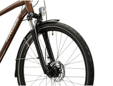 Rower Trekkingowy Kross Trans 5.0 męski brązowo-srebrny połysk 2025