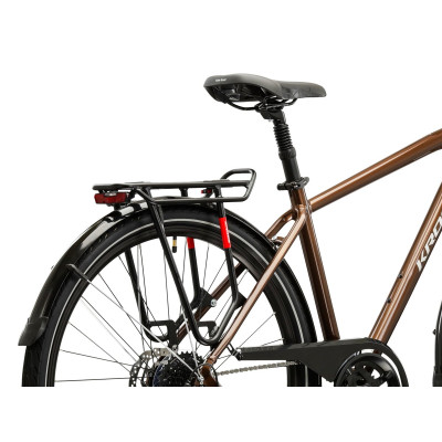 Rower Trekkingowy Kross Trans 5.0 męski brązowo-srebrny połysk 2025