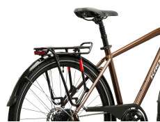 Rower Trekkingowy Kross Trans 5.0 męski brązowo-srebrny połysk 2025