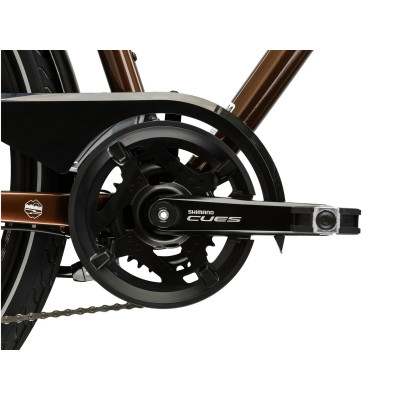 Rower Trekkingowy Kross Trans 5.0 męski brązowo-srebrny połysk 2025