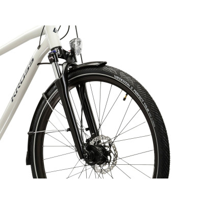 Rower Trekkingowy Kross Trans 5.0 męski szaro-granatowy połysk 2025