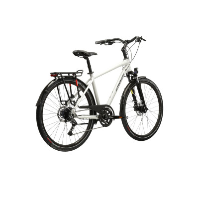 Rower Trekkingowy Kross Trans 5.0 męski szaro-granatowy połysk 2025