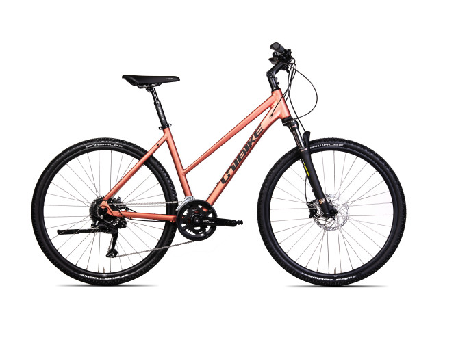 Rower Cross Unibike Crossfire damski koralowy 2026