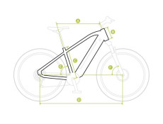 Rower Elektryczny Ecobike Urban czarny