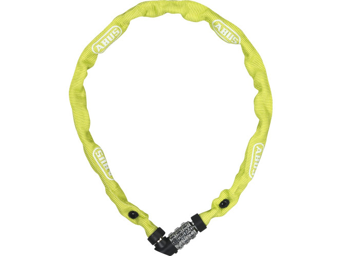 Zapięcie łańcuchowe Abus Web 1200/60 limonkowe na kod
