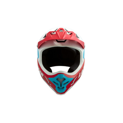 Kask Lazer Phoenix+ mat biało-niebiesko-czerwony
