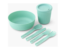 Zestaw naczyń dla jednej osoby Sea to Summit Passage niebieski