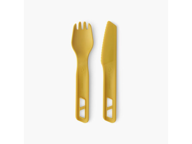 Zestaw sztućców Sea to Summit Passage set 2 żółte