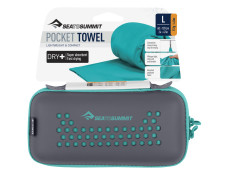 Ręcznik szybkoschnący Sea to Summit Pocket Towel turkusowy