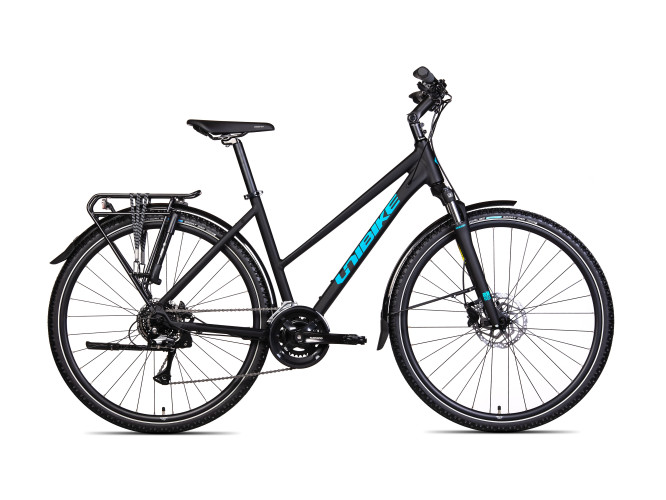 Rower Cross Unibike flash Eq damski czarny 2025