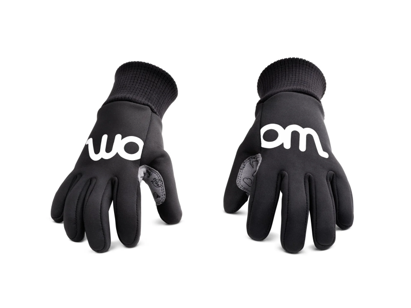 Rękawiczki ocieplane woom warm tens czarne