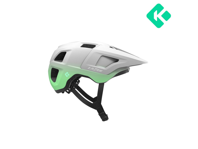 Kask rowerowy Lazer FINCH KinetiCore matte white mint