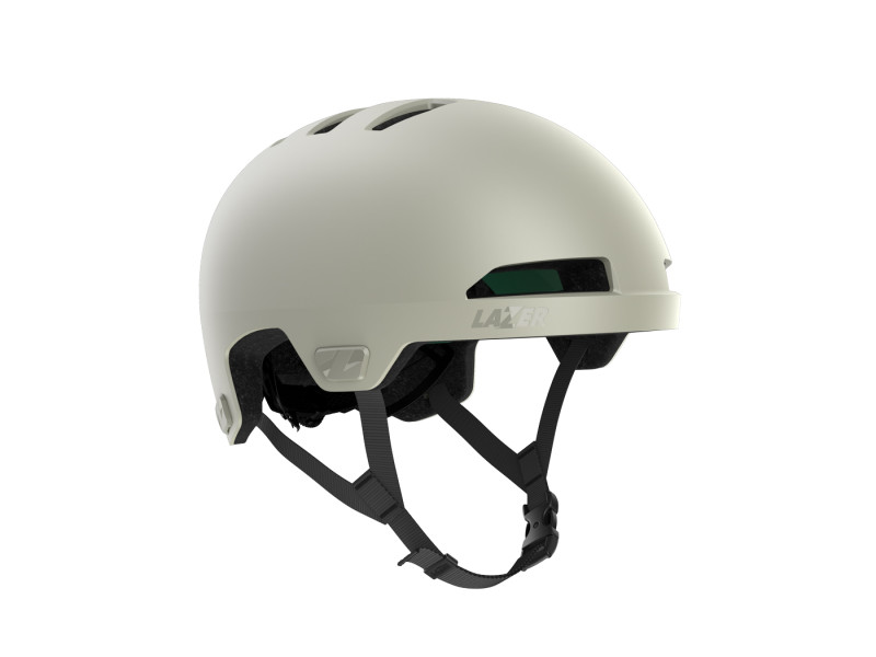 Kask rowerowy miejski Lazer Maze Kineticore matte white stone