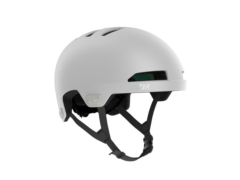 Kask rowerowy miejski Lazer Maze Kineticore matte white