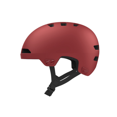 Kask rowerowy miejski Lazer Maze JR Kineticore matte ruby red