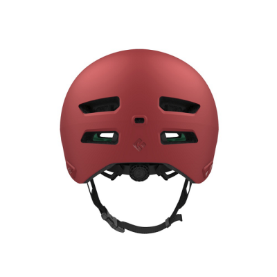 Kask rowerowy miejski Lazer Maze JR Kineticore matte ruby red